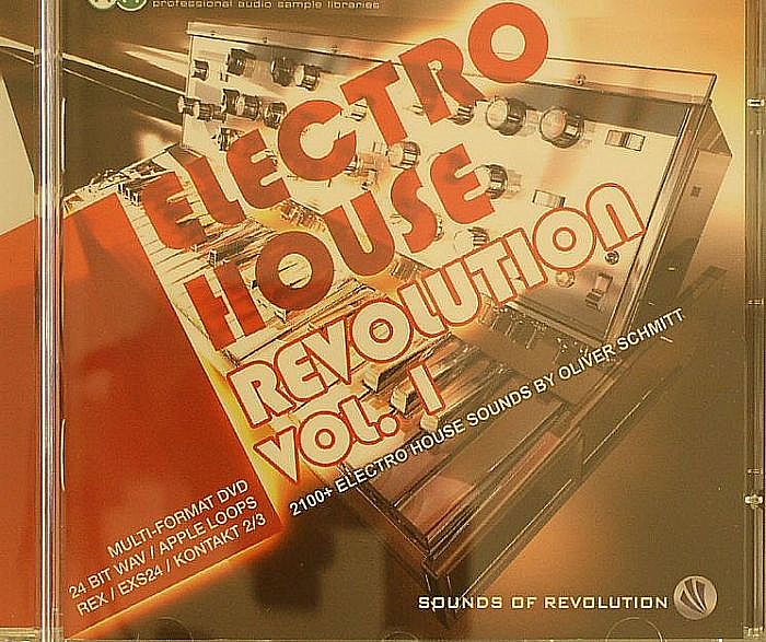 SOUNDS OF REVOLUTION - Electro House Revolution Vol 1 (2.58 GB multi format DVD - 2100+ sounds)