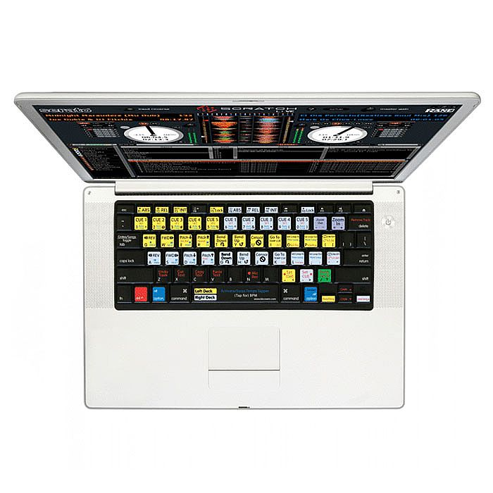 KB Covers Serato Keyboard Cover For Macbook Pro & Powerbook (black) at