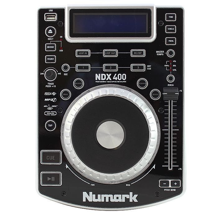 NUMARK Numark NDX400 Touch Sensitive Tabletop Scratch MP3 CD USB Player