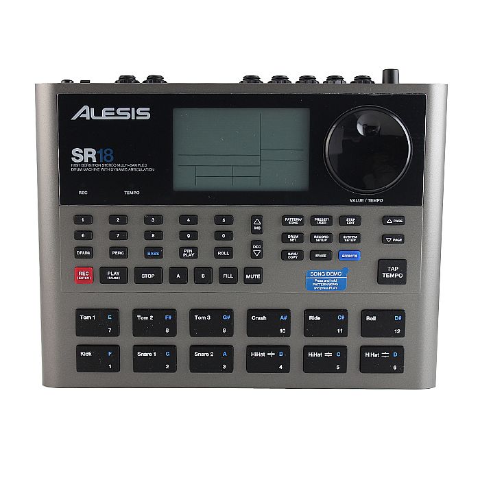 ALESIS Alesis SR18 Portable Drum Machine With Effects vinyl at Juno