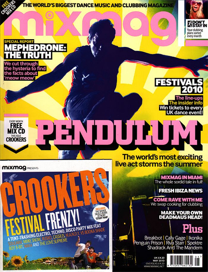 MIXMAG - Mixmag Magazine: Issue 228 - May 2010 (incl. free Crookers mix CD)