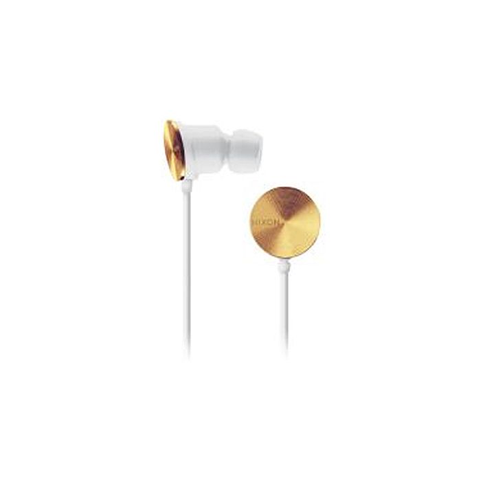 NIXON - Nixon The Wire 8mm in-ear earphones (gold, white)
