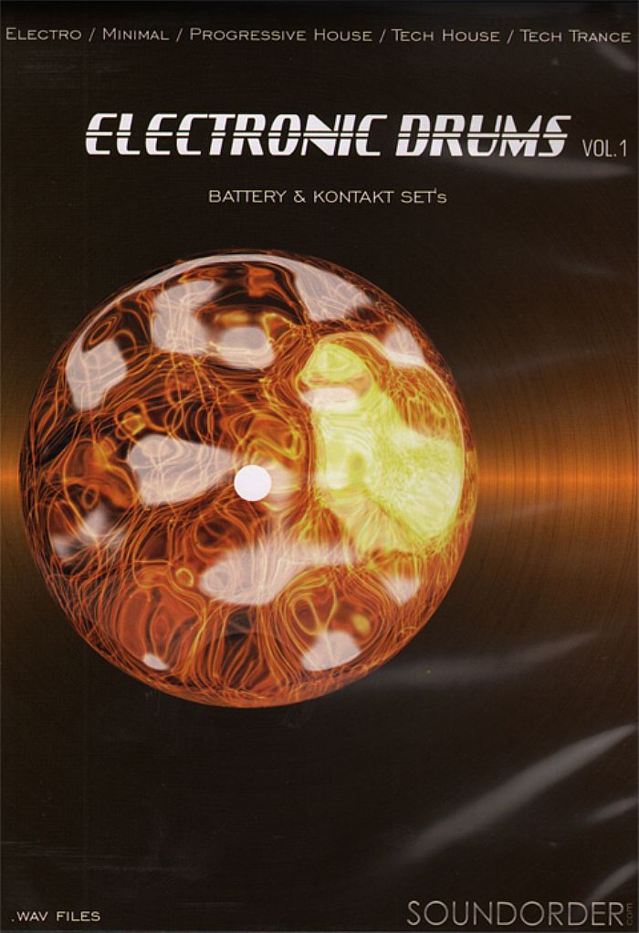 SOUNDORDER - Electronic Drums Vol. 1 (35 Sample Set´s incl. Midifiles 2100+ Samples, Battery 3, Kontakt 3, WAV)