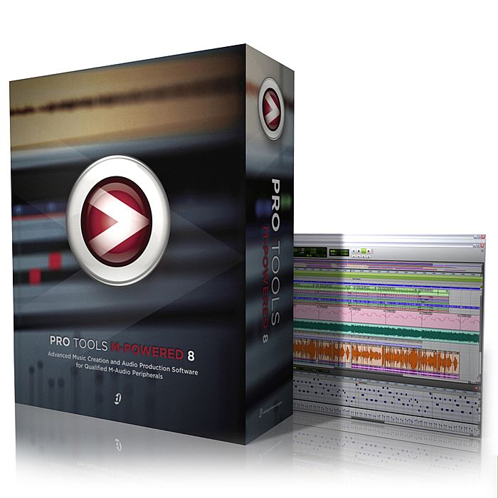 PRO TOOLS M-POWERED 8 - Pro Tools M-Powered 8: M-Audio Compatible Production Software
