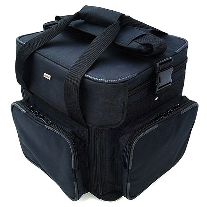 AGENDA - Agenda Carry 10 Flip Box Record Bag (black)