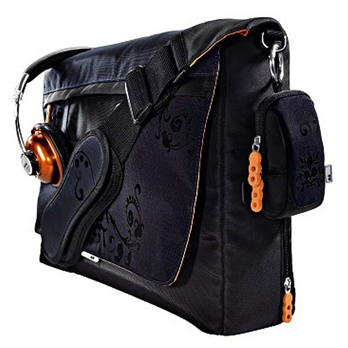 Aha Scroll Notebook 15 Messenger Laptop Shoulder Bag at Juno Records.