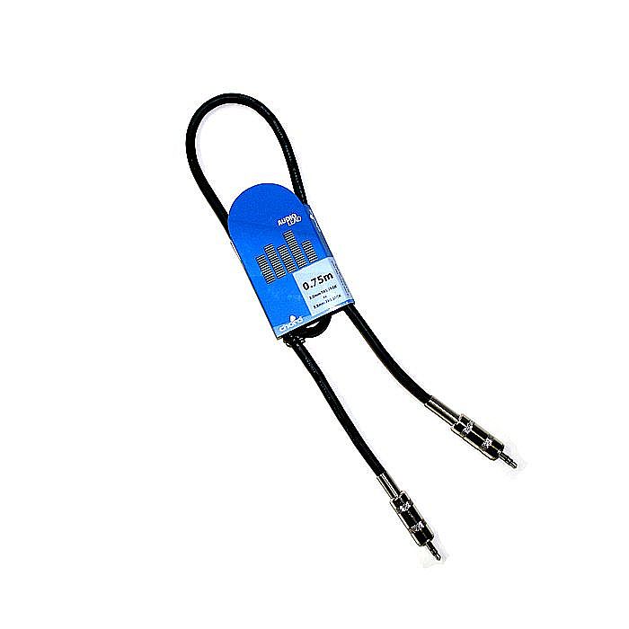 CHORD - Chord Audio Lead 3.5mm TRS Jack To 3.5mm TRS Minijack Cable (0.75m) (suitable for modular synth patch cabling)