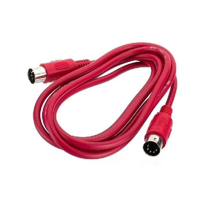 Red Mid Cable MIDI Cable (50cm, red) at Juno Records.