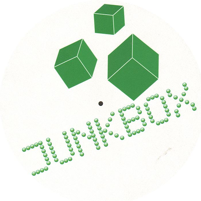 JUNKBOX - Junkbox Slipmats (white with green logo desgin)