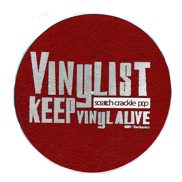 TECHNICS - Technics Vinylist Slipmats (red, white)