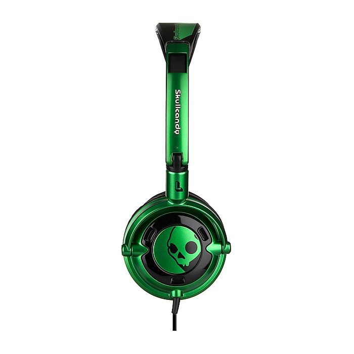 SKULLCANDY Skullcandy Lowrider Headphones (green & black) vinyl at Juno