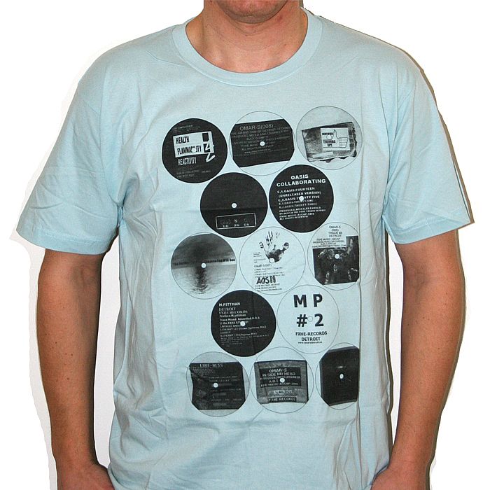 FXHE - FXHE T-shirt (light blue with black & white print)