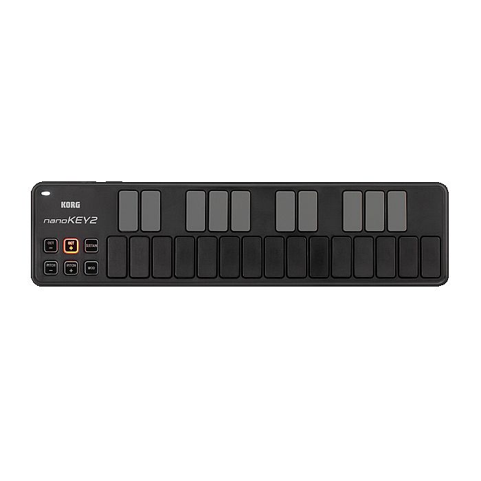 KORG - Korg NanoKey 2 25 Key Mini USB MIDI Keyboard Controller (black)