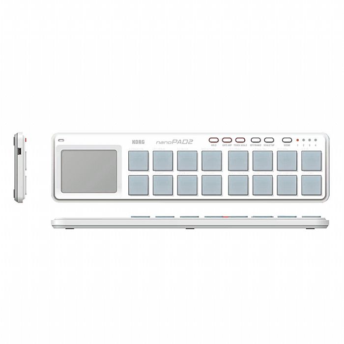 KORG - Korg NanoPad 2 USB Pad Controller (white)