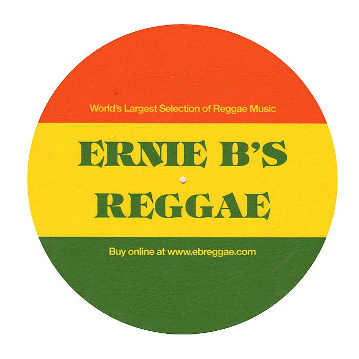Ernie B s Reggae Slipmat (red, yellow & green design 2) (sold singly) at Juno Records.