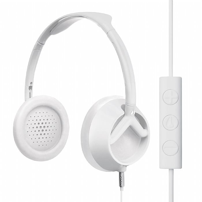 NIXON - Nixon The Trooper 3 Button Remote Mic Headphones (matte white)