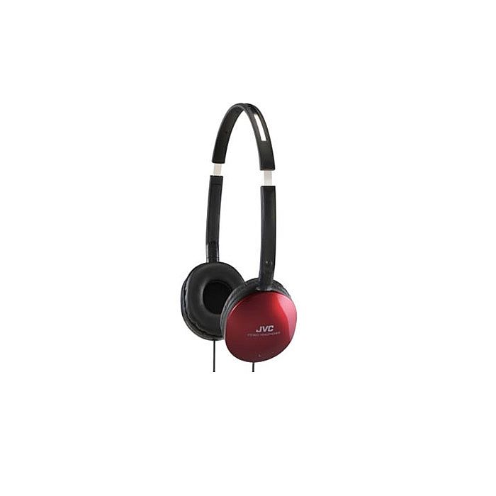 JVC - JVC HAS160 Flats Headphones (red)