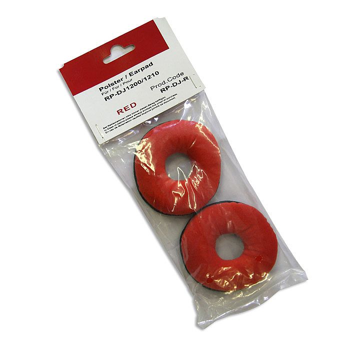 ZOMO - Zomo Replacement Earpads For Technics RPDJ1200/RPDJ1210 (velour red)