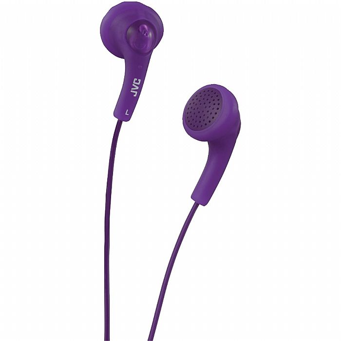 JVC - JVC HAF150 Gumy earphones (grape violet)