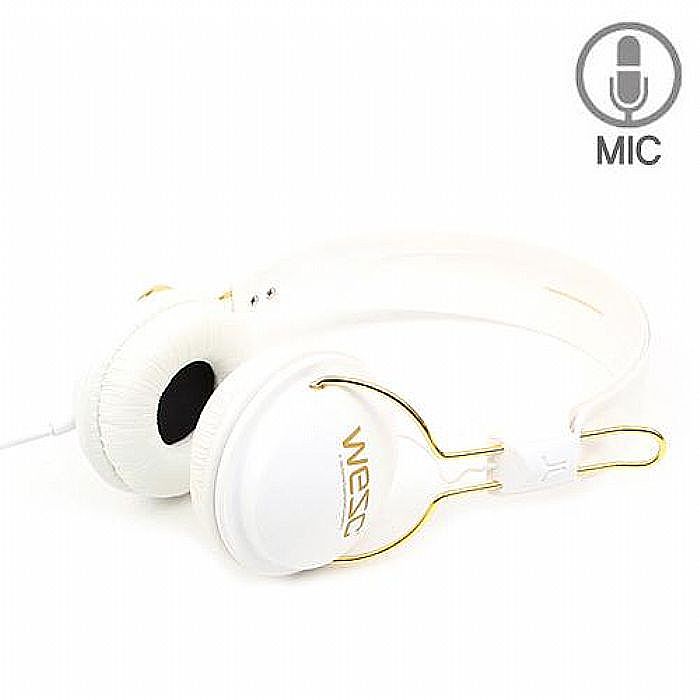 WESC - Wesc Tambourine Golden Headphones With Mic (white)