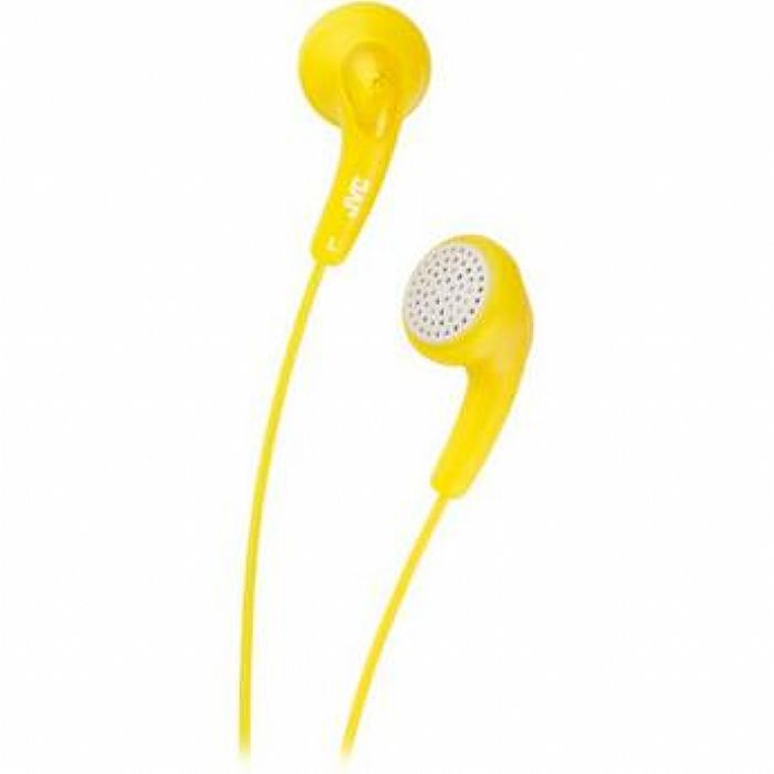 JVC HAF140Y Gumy In Ear Stereo Headphones (yellow) at Juno Records.