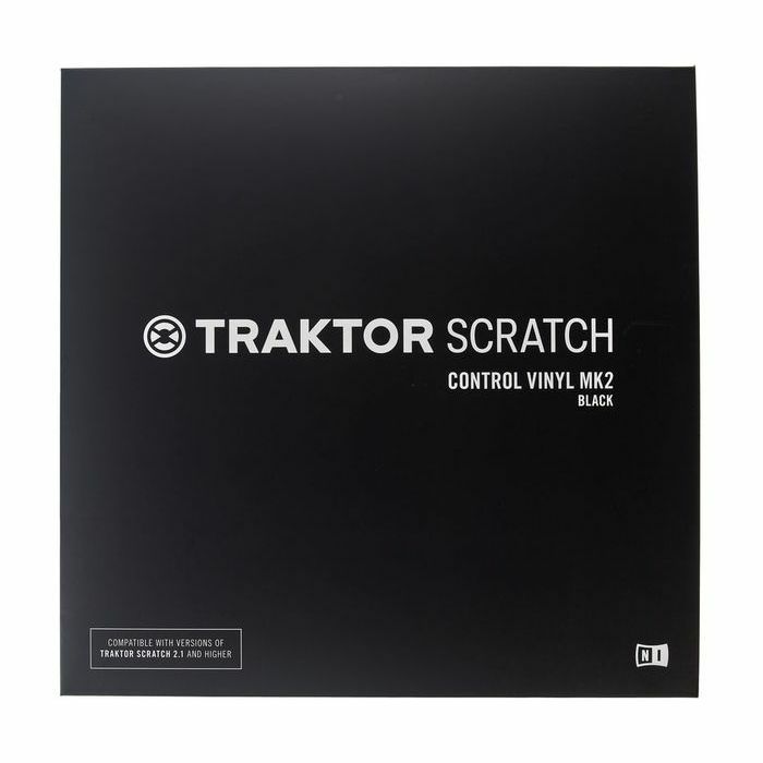 NATIVE INSTRUMENTS - Native Instruments Traktor Scratch 12" Control Vinyl Records MK2 (single, black)