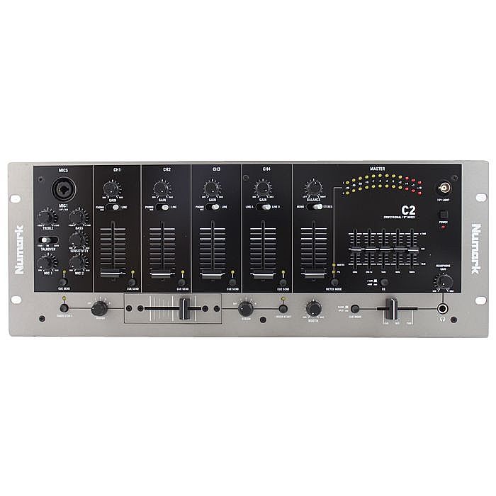 NUMARK Numark C2 Rackmount DJ Mixer vinyl at Juno Records.