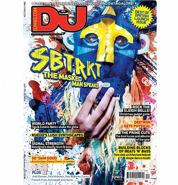 DJ MAGAZINE - DJ Magazine December 2011: #504 Best Of British Launch Issue (incl. Santos multimedia CD)
