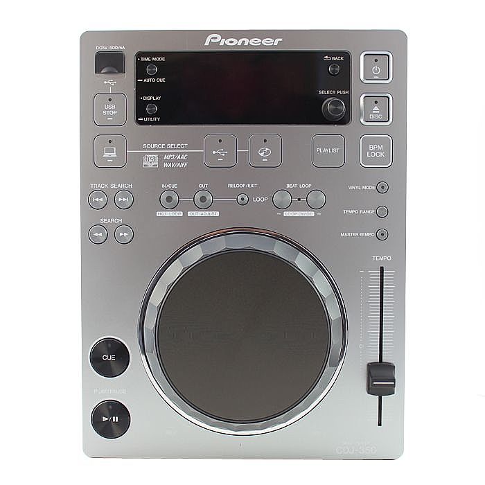 PIONEER Pioneer CDJ350 Digital Multi CD USB Player (silver) vinyl at ...