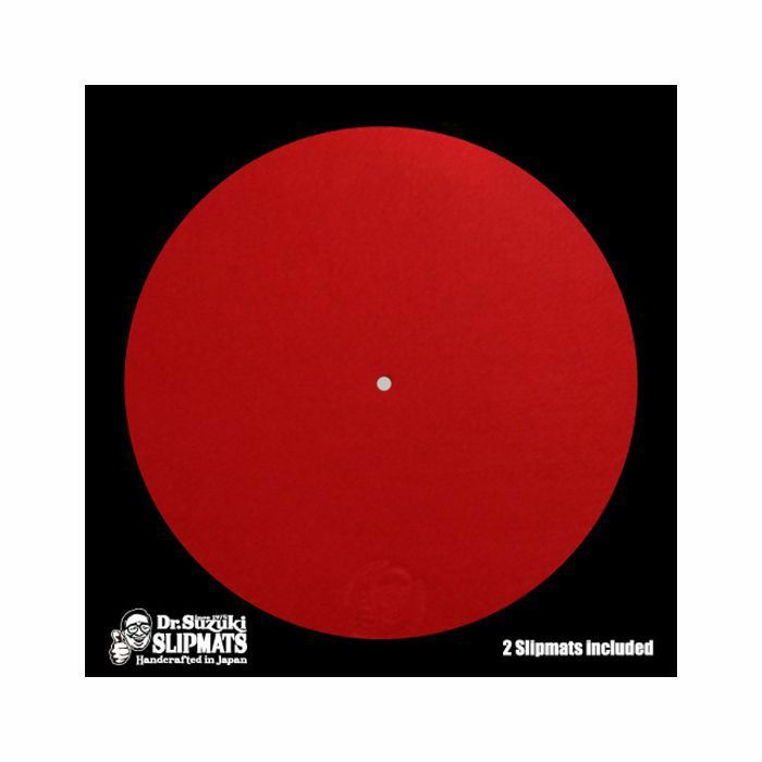 DR SUZUKI - Dr Suzuki Mix Edition 12" Vinyl Record Slipmats (red, pair)