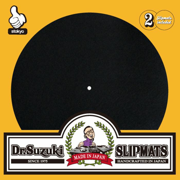 DR SUZUKI - Dr Suzuki Mix Edition 12" Slipmats (black, pair)