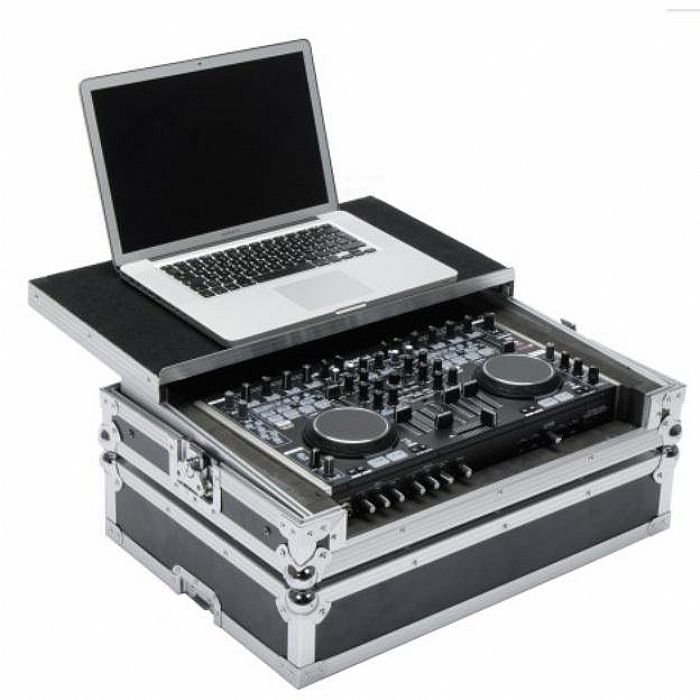MAGMA - Magma DJ Controller Workstation MC6000 Flightcase For Denon MC6000 (black, silver)