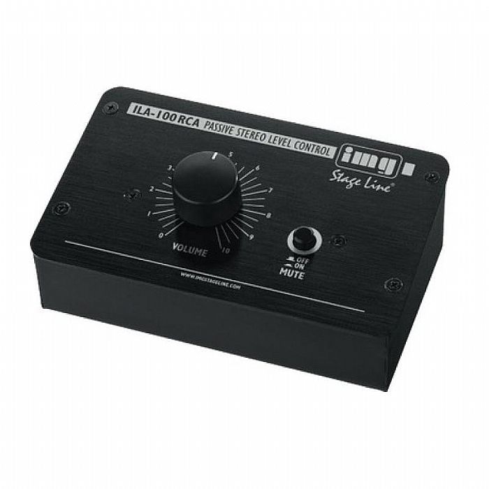 IMG STAGE LINE - IMG Stage Line ILA100 RCA Passive Stereo Volume Controller (RCA version)