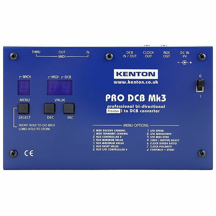 KENTON - Kenton Pro DCB Mk3 MIDI To DCB Converter *SUPPLIED WITH UK 3-PIN POWER ADAPTER*