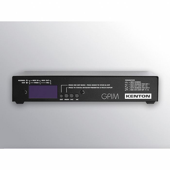KENTON - Kenton GPIM16 16 GPI To MIDI Converter