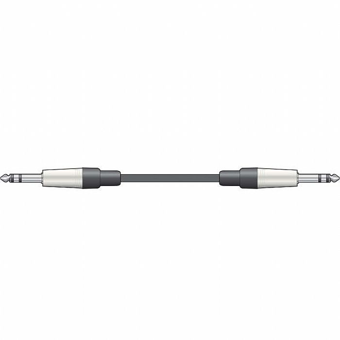 CHORD - Chord 6.3mm TRS Jack Plug To 6.3mm TRS Jack Plug Cable (0.75m)
