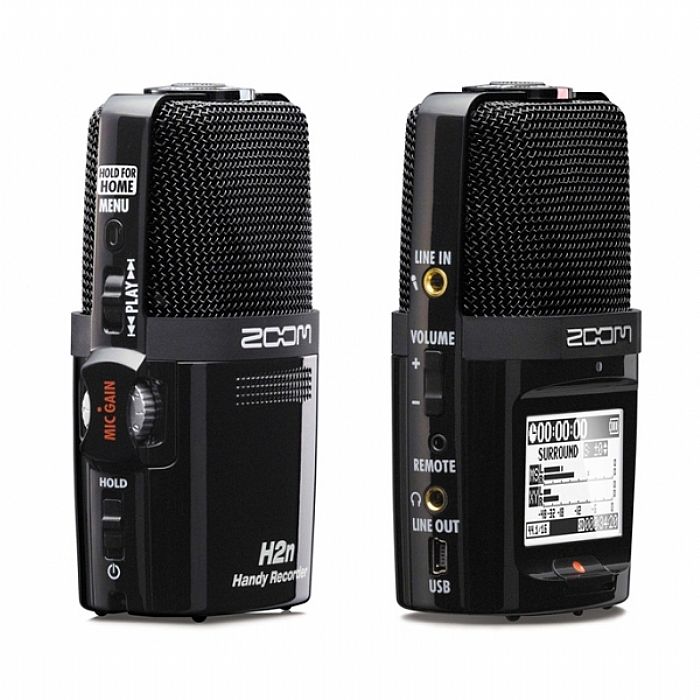 ZOOM - Zoom H2n Portable Digital Audio Recorder (black)