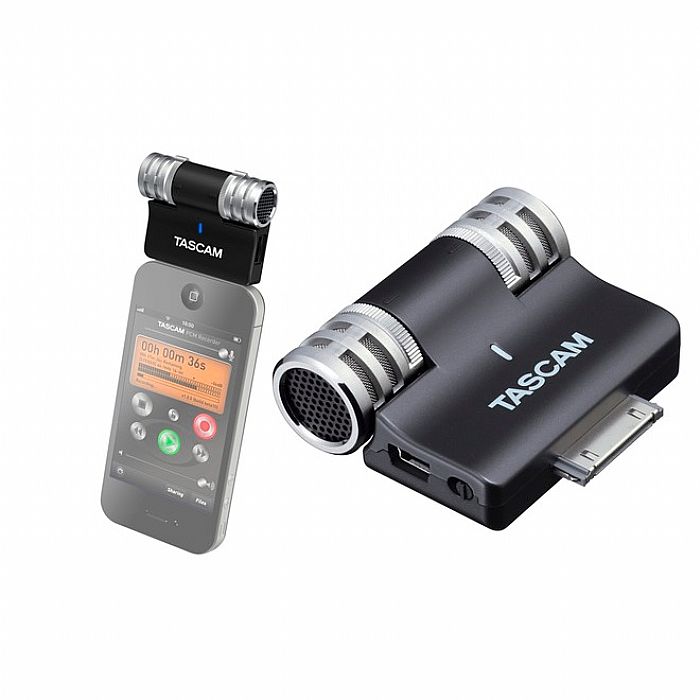 Tascam iM2 Stereo Condenser Microphone For iPhone, iPod and iPad