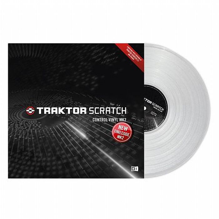 NATIVE INSTRUMENTS - Native Instruments Traktor Scratch 12" Control Vinyl Record MK2 (single, clear)