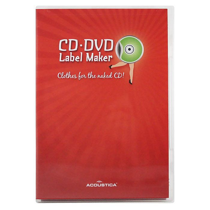 ACOUSTICA - Acoustica CD & DVD Label Printing Software