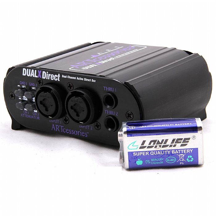 ART - ART Dual X Direct Dual Professional Active Direct DI Box