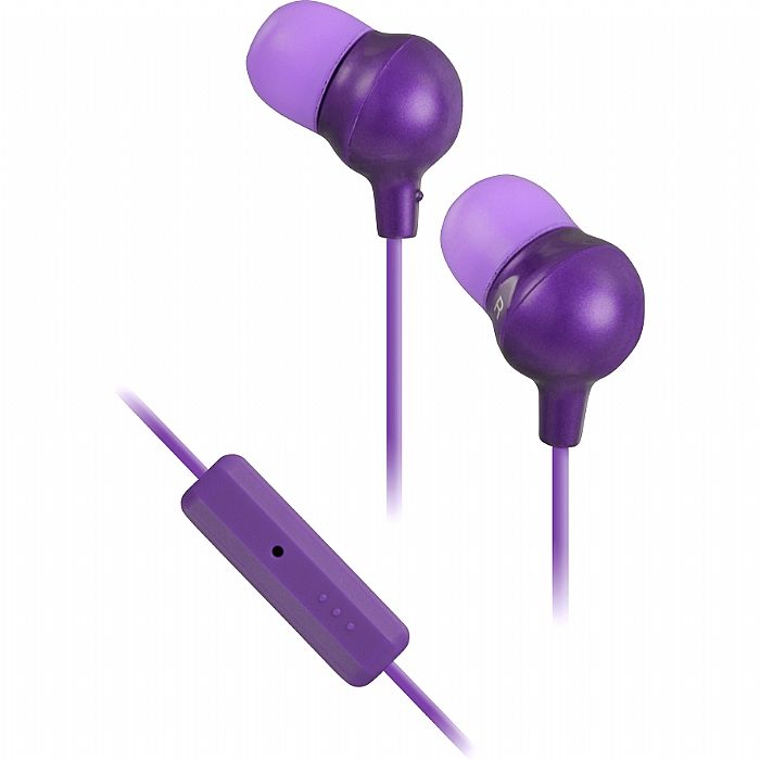 JVC - JVC HAFR36 Marshmallow In-ear Earphones with Mic & Remote (violet)