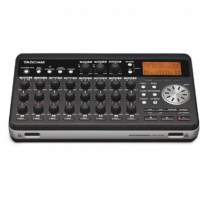 TASCAM Tascam DP008 Pocketstudio 8 Track Digital Audio Recorder vinyl