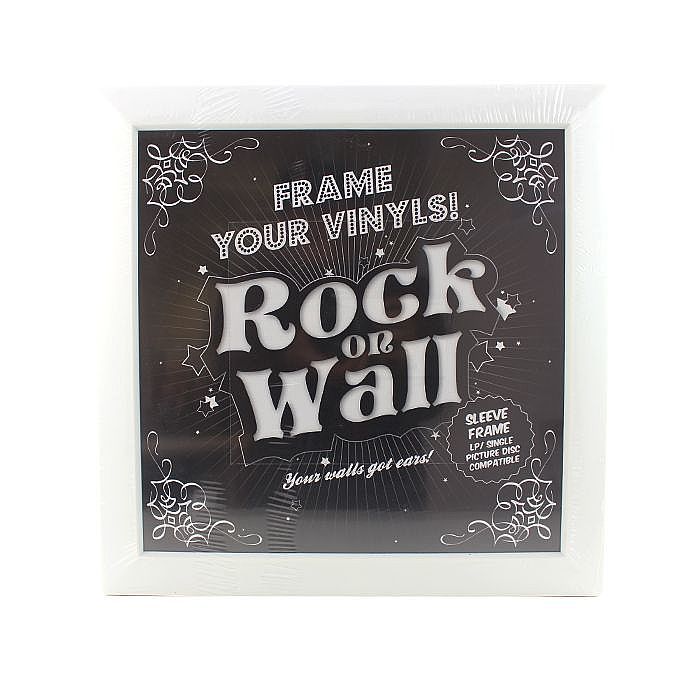 ROCK ON WALL - Rock On Wall Vinyl Record Album LP Frame (white)