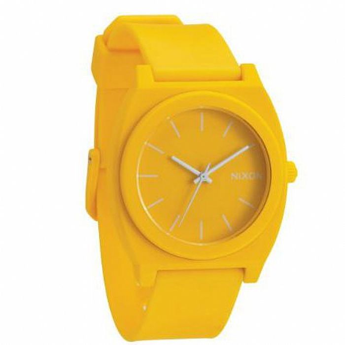 Nixon The Time Teller P Watch matte yellow