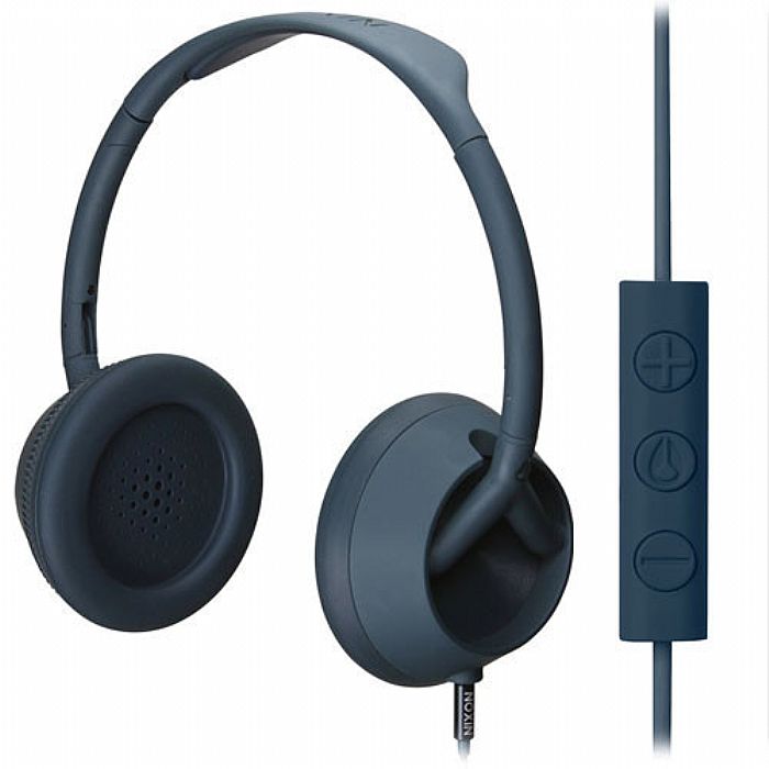 NIXON - Nixon The Trooper 3 Button Remote Mic Headphones (matte steel blue)