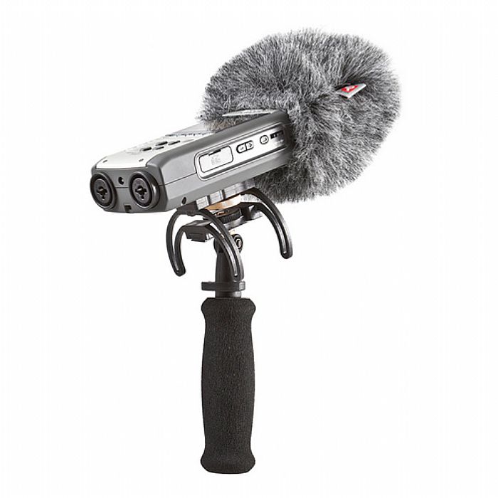 Rycote Portable Audio Recorder Kit For Zoom H4N With Suspension Windshield & Grip 046001