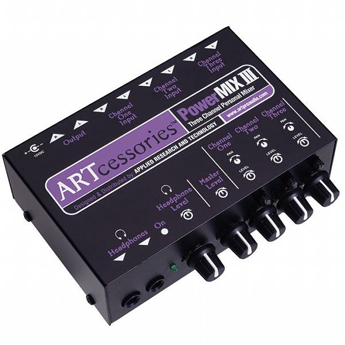 ART - ART PowerMix III Stereo Mixer