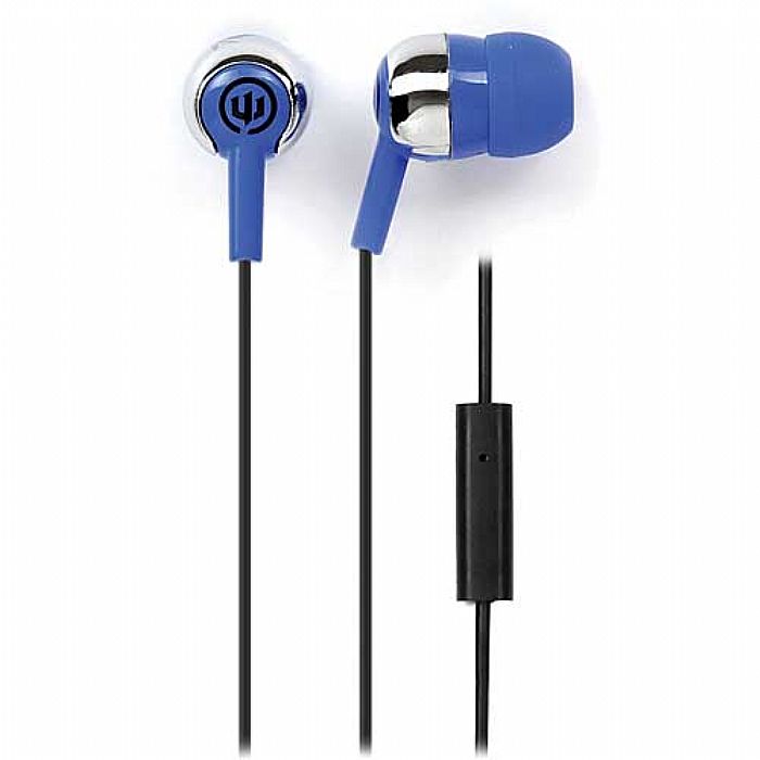 WICKED AUDIO - Wicked Audio Deuce WI1851 in-ear earphones with mic (blue)