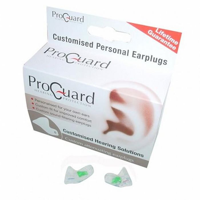 PROGUARD - Proguard Attenuating Customised Personal Earplugs (UK ONLY)